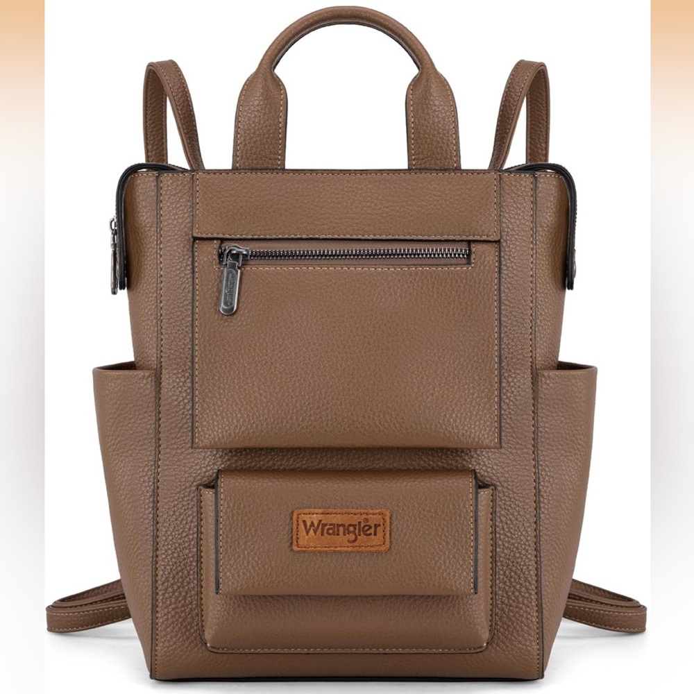 Wrangler Leather convertible Backpack